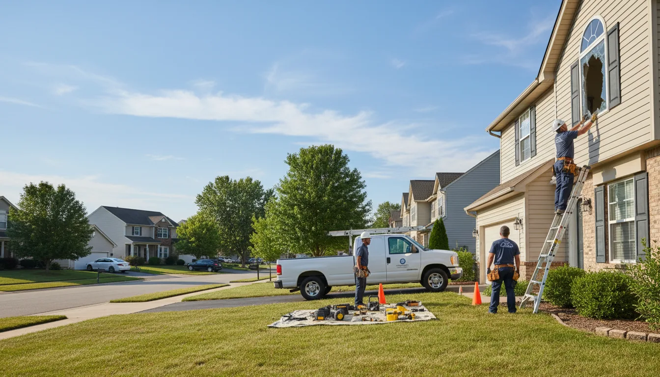 Expert window installer providing residential service in District Heights, MD